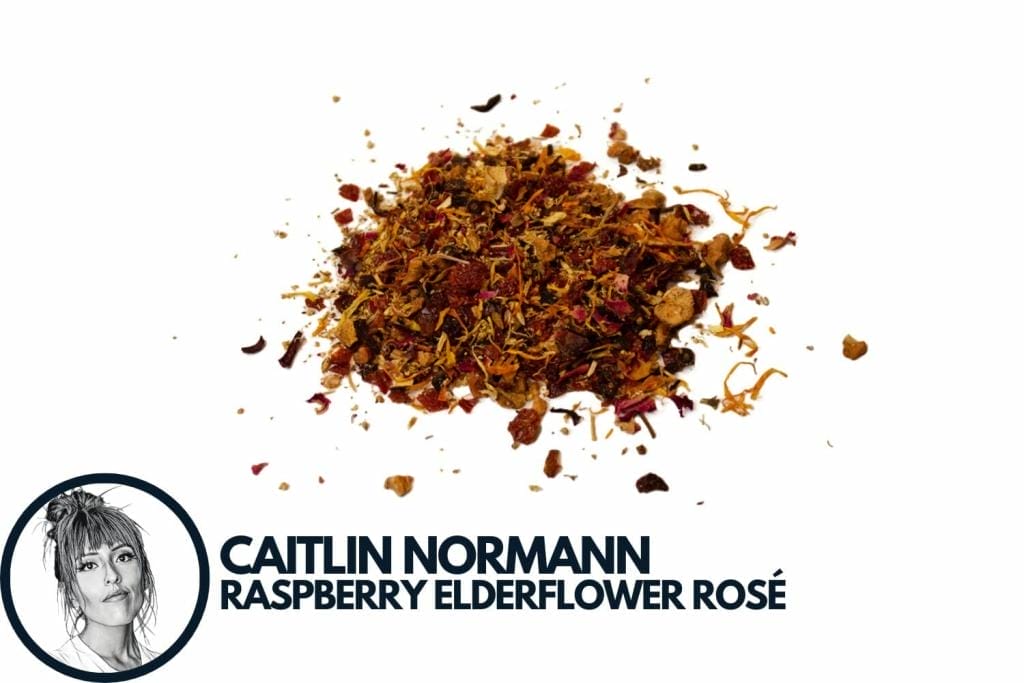 Royal Tea New York's Raspberry Elderflower Rose tea blend